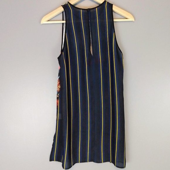 Clover Canyon tank floral stripe high low - Picture 2 of 9